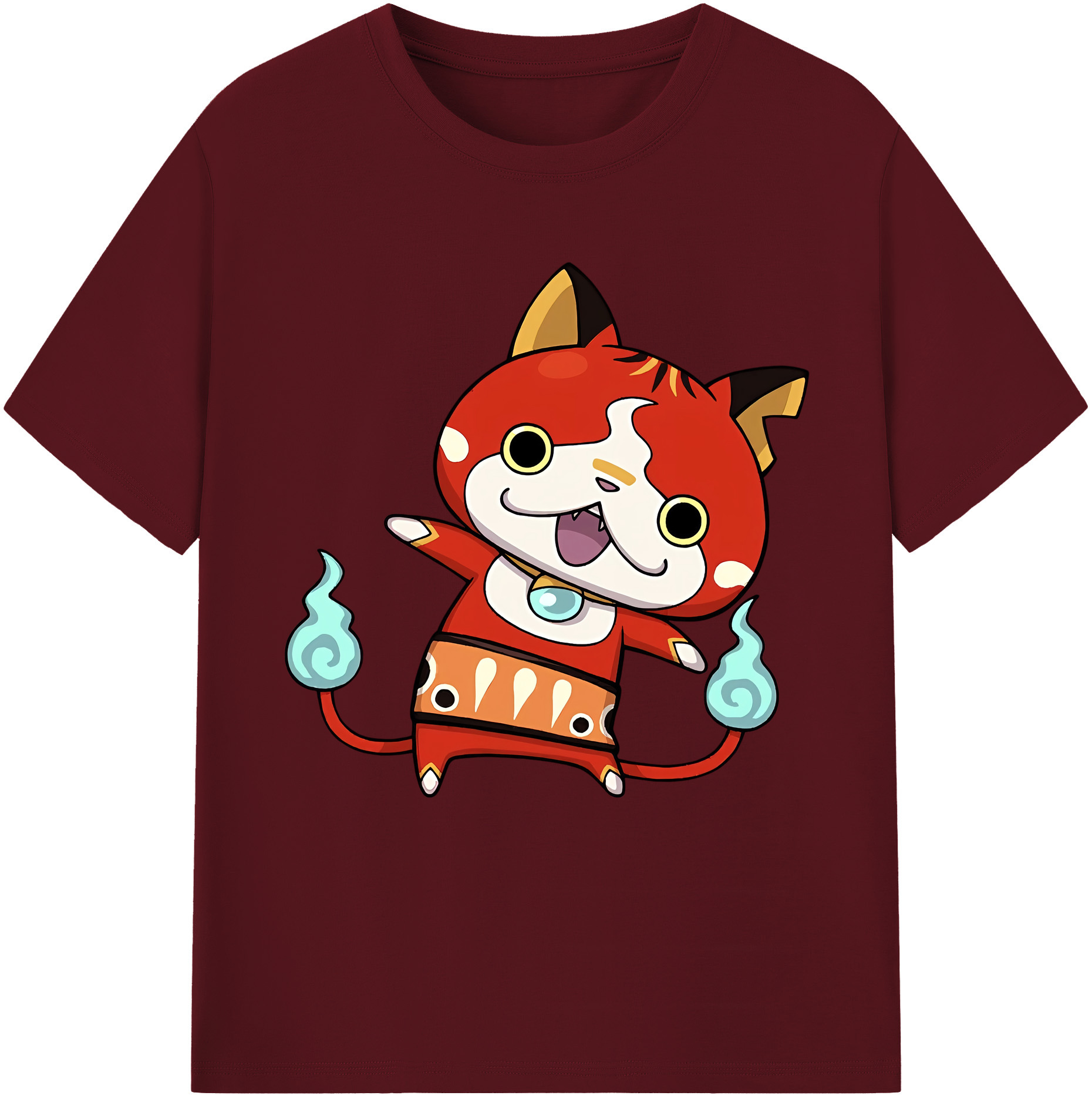 （画像用） 妖怪ウォッチ Yo-kai Watch 綿100％半袖Tシャツ（フロントプリント）